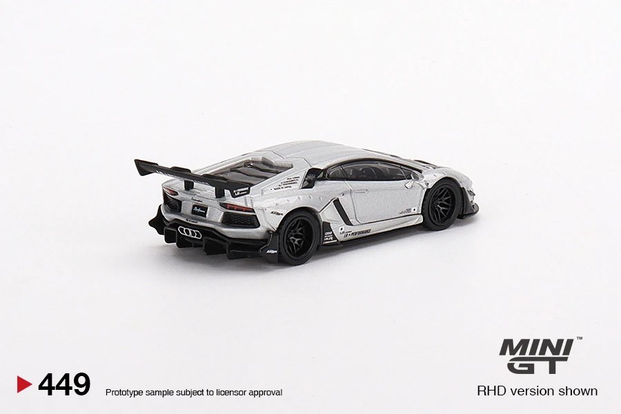 2023 LB★Works Lamborghini Aventador Limited Edition Matt Silver Silver: Image 4