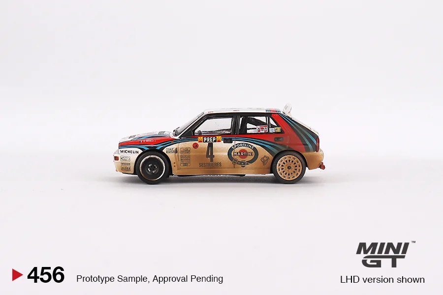 2023 Lancia Delta HF Integrale Evoluzione 1992 Rally Monte Carlo Winner #4 Dirty Version: No Package: Image 3