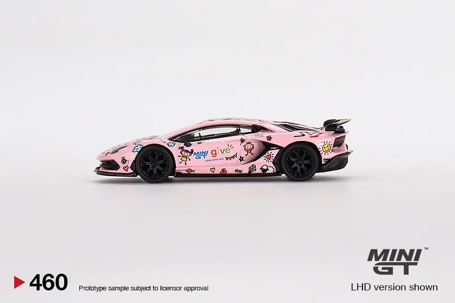 2022 Lamborghini Aventador SVJ Pink: No Package: Image 3