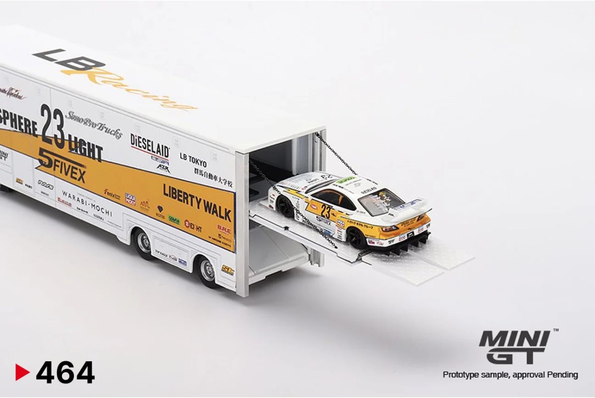 2023 Mercedes-Benz Actros w/ Racing Transporter "LB Racing": No Package: Image 8