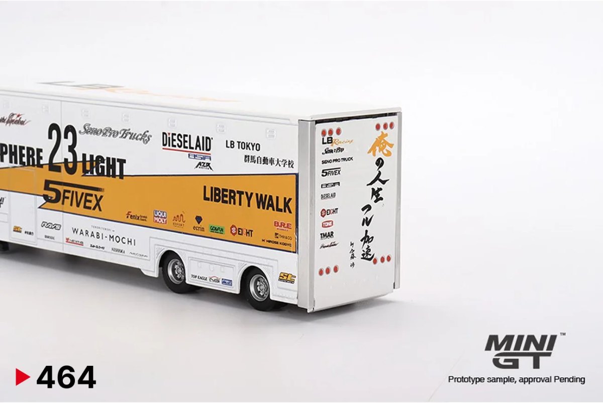 2023 Mercedes-Benz Actros w/ Racing Transporter "LB Racing": No Package: Image 4