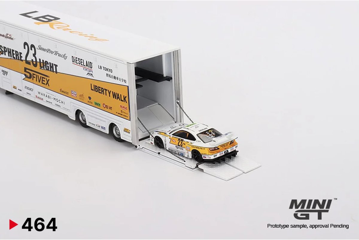 2023 Mercedes-Benz Actros w/ Racing Transporter "LB Racing": No Package: Image 7