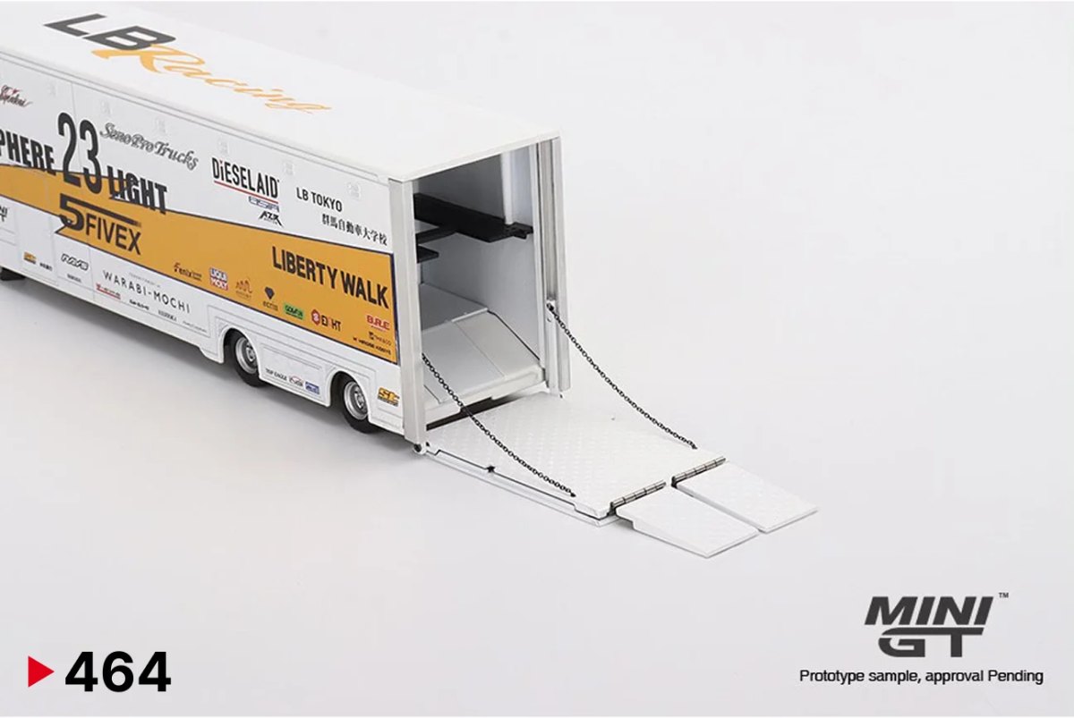 2023 Mercedes-Benz Actros w/ Racing Transporter "LB Racing": No Package: Image 6
