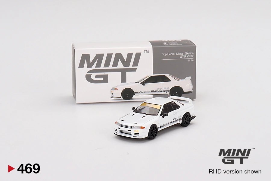 Hot Wheels Top Secret Nissan Skyline GT-R VR32 White