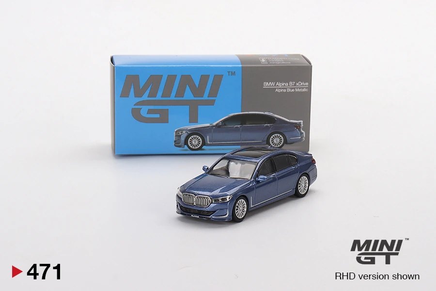 Hot Wheels BMW Alpina B7 xDrive Alpina Blue Metallic