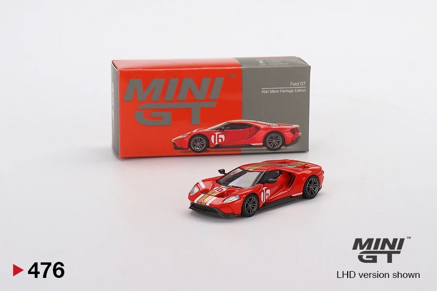 Hot Wheels Ford GT Alan Mann Heritage Edition