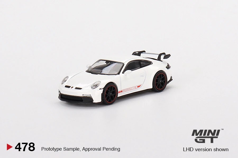 Hot Wheels Porsche 911 (992) GT3 White
