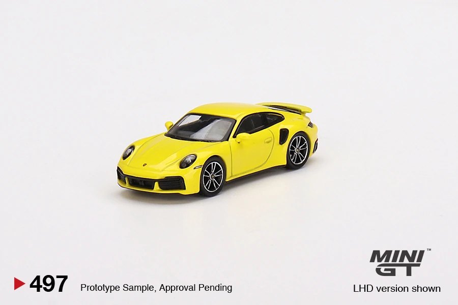 Hot Wheels Porsche 911 Turbo S Racing Yellow