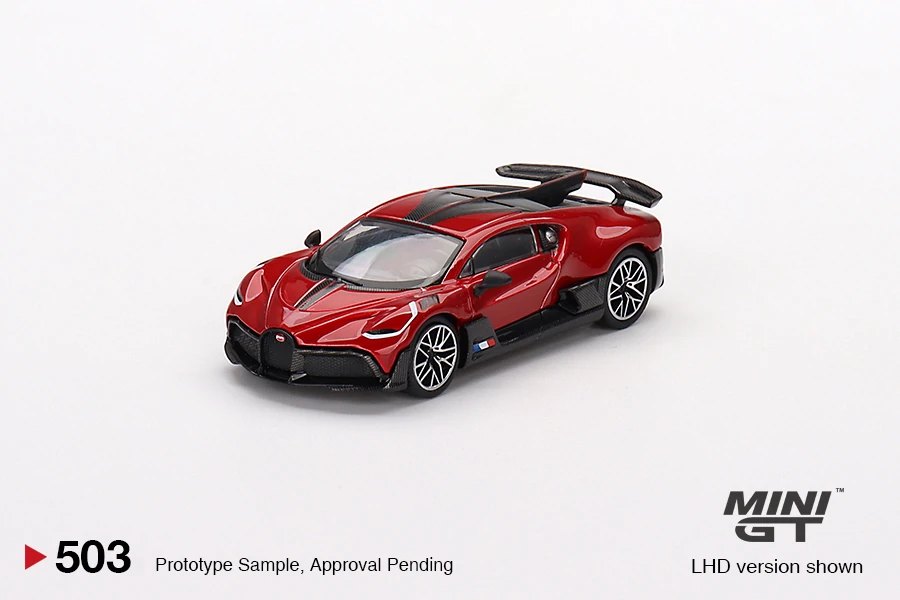 Hot Wheels Bugatti Divo Red Metallic