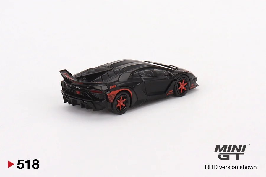 2023 Lamborghini LB-Silhouette Works Aventador GT EVO Matte Black w/ Red Accent Black: No Package: Image 2