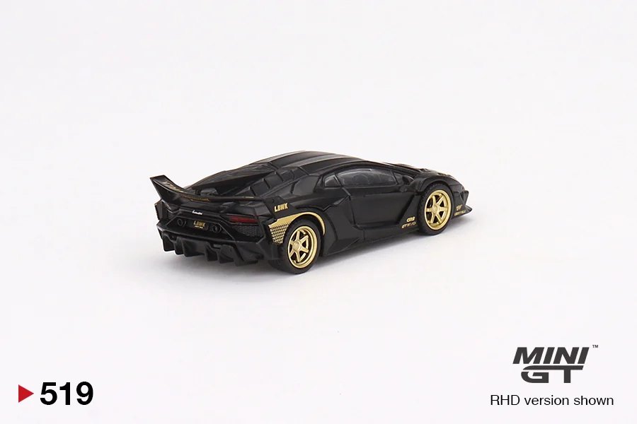 2023 Lamborghini LB-Silhouette Works Aventador GT EVO Matte Black (Gold Accents) Black: No Package: Image 2