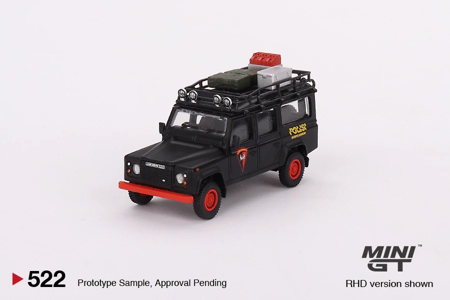 Hot Wheels Land Rover Defender 110 Mobile Brigade Corps (KORPS BRIMOB)