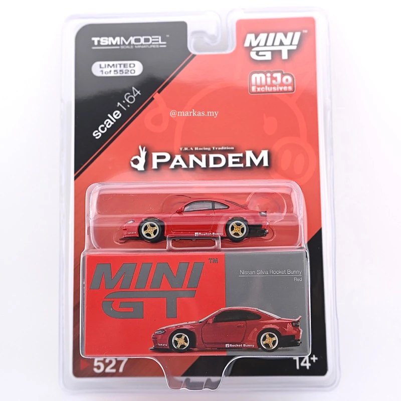 Hot Wheels Nissan Silvia (S15) Rocket Bunny Red