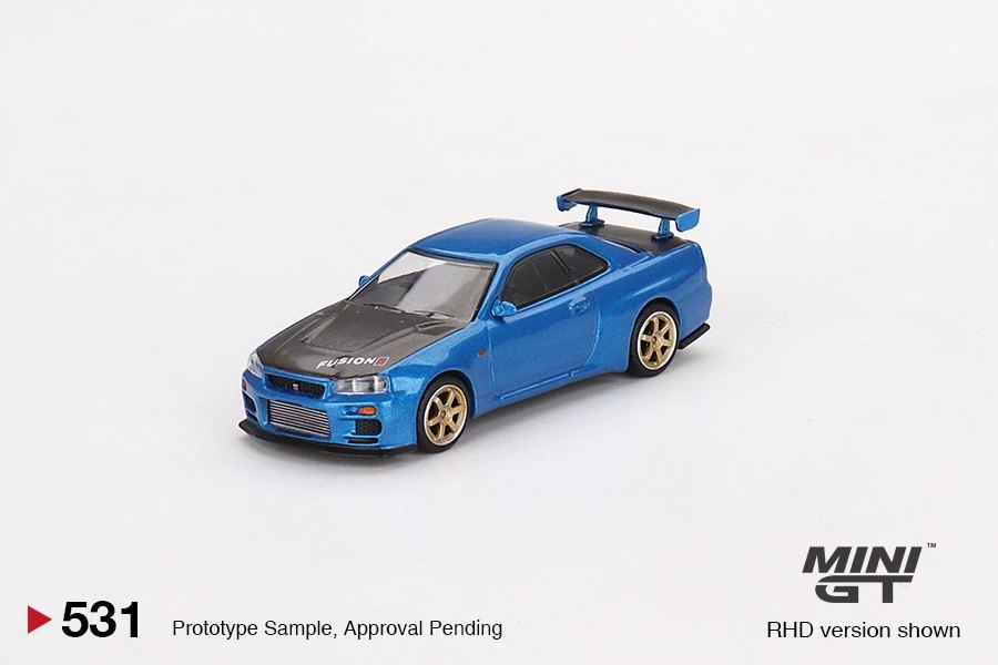 Hot Wheels Nissan Skyline GT-R (R34) Top Secret