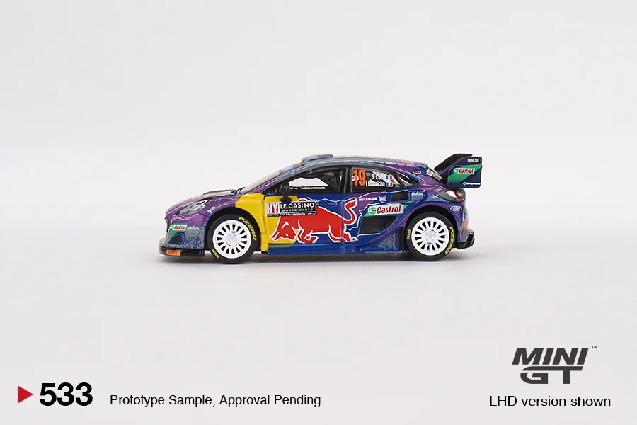 2023 Ford Puma Rally1 #19 M-Sport Ford WRT 2022 Rally Monte Carlo Winner: No Package: Image 3