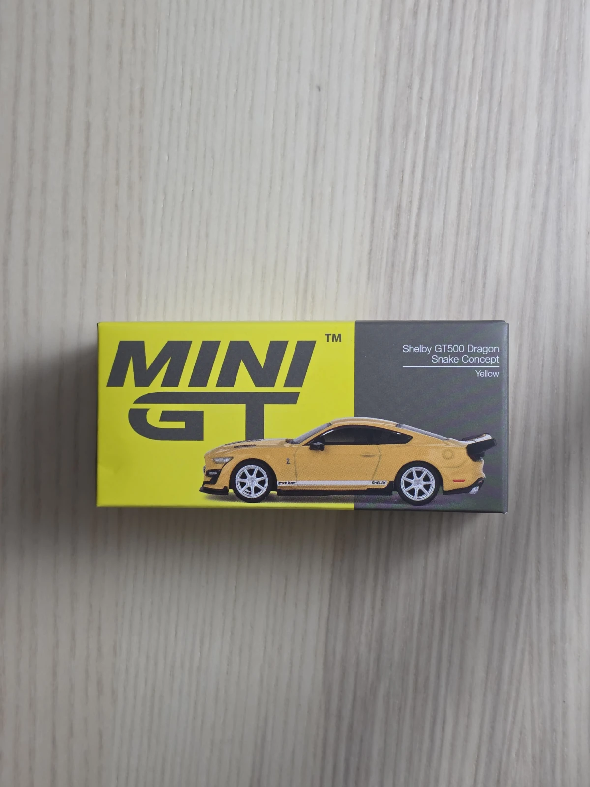 2023 Shelby GT500 Dragon Snake Concept Yellow Yellow: Box: Image 2