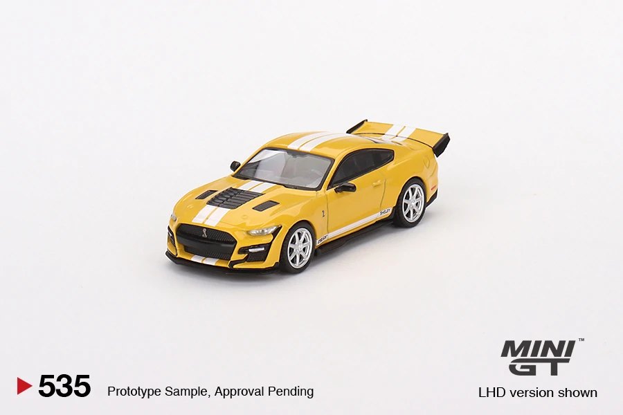 Hot Wheels Shelby GT500 Dragon Snake Concept Yellow