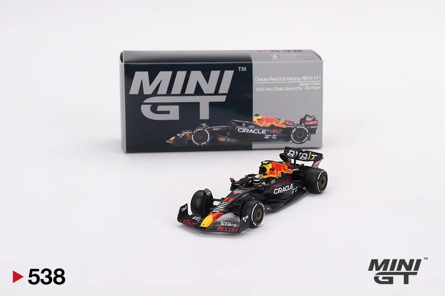 2023 Oracle Red Bull Racing RB18 #11 Sergio Perez 2022 Abu Dhabi Grand Prix 3rd Place Red: No Package: Image 4