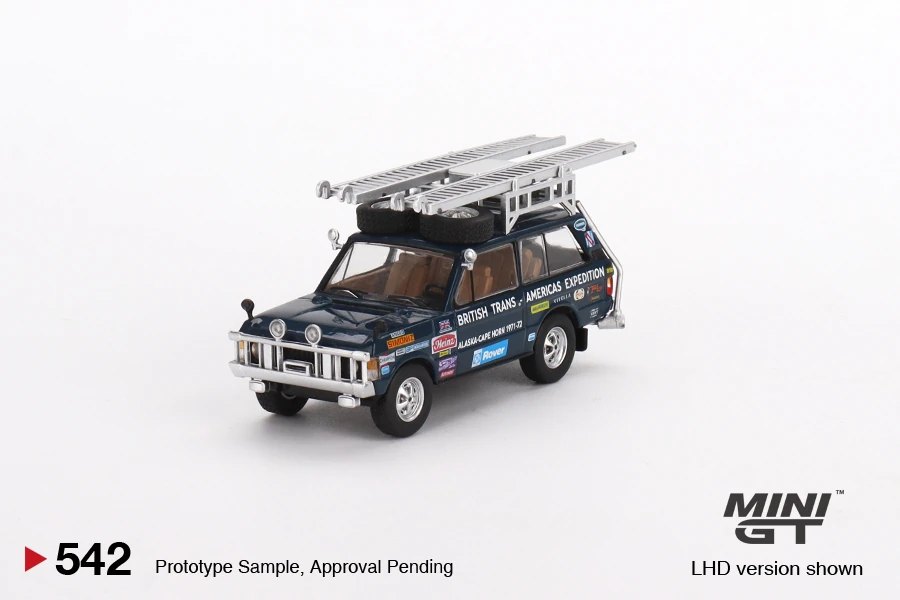 Hot Wheels Range Rover 1971 British Trans-Americas Expedition (VXC-868K)