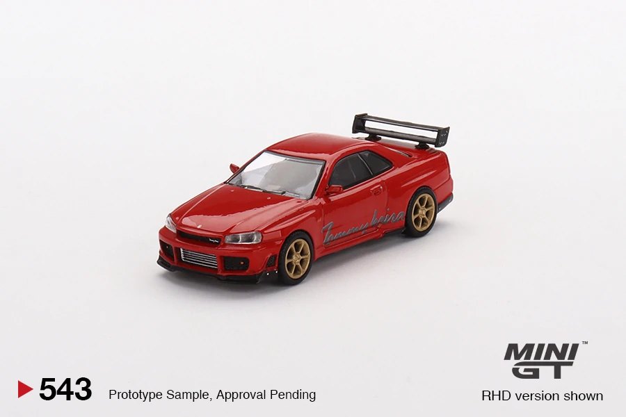 Hot Wheels Nissan GT-R R34 Tommykaira R RZ Edition Red