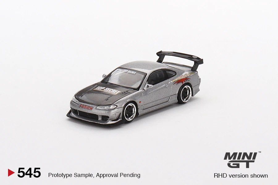 Hot Wheels Nissan Silvia Top Secret (S15) Silver