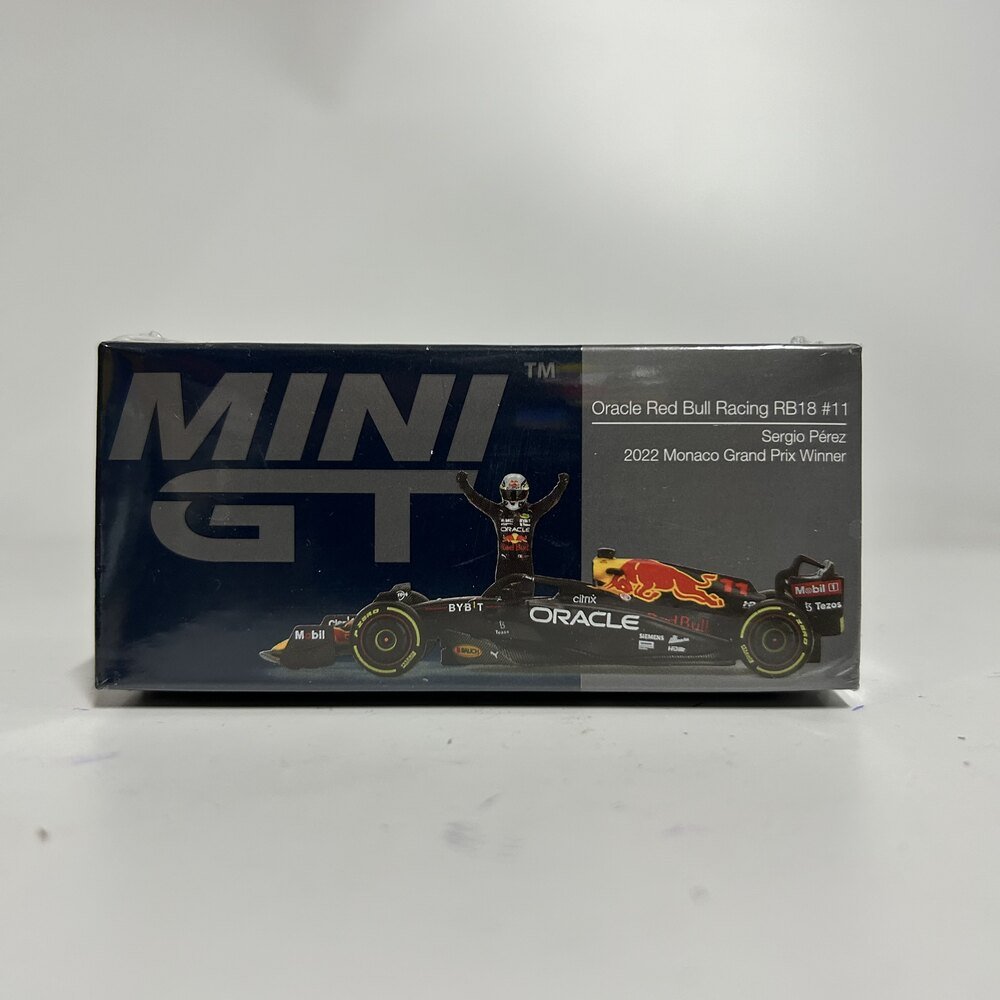 Hot Wheels Oracle Red Bull Racing RB18 #11 Sergio Perez 2022 Monaco Grand Prix Winner