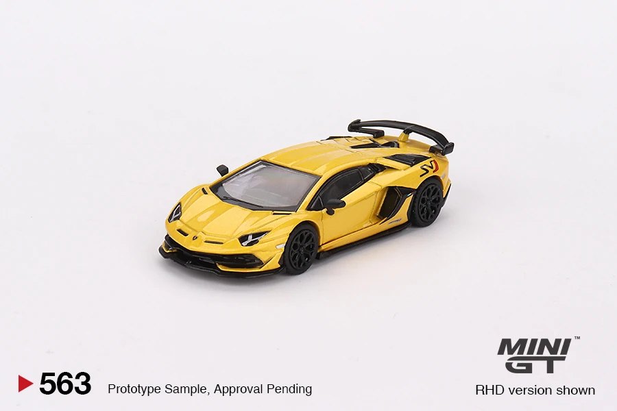 Hot Wheels Lamborghini Aventador SVJ New Giallo Orion