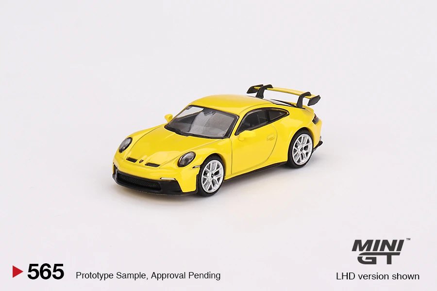 Hot Wheels Porsche 911 (992) GT3 Racing Yellow