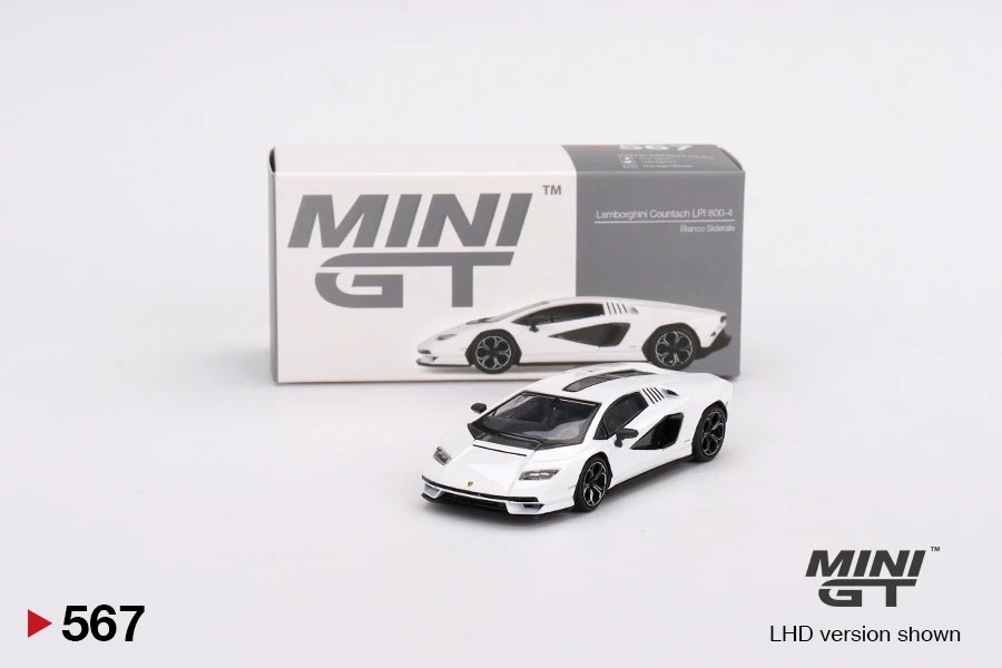 Hot Wheels Lamborghini Countach LPI 800-4 Bianco Siderale