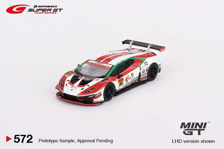 Hot Wheels Lamborghini Huracán GT3 EVO #88 JLOC 2022 Super GT Series