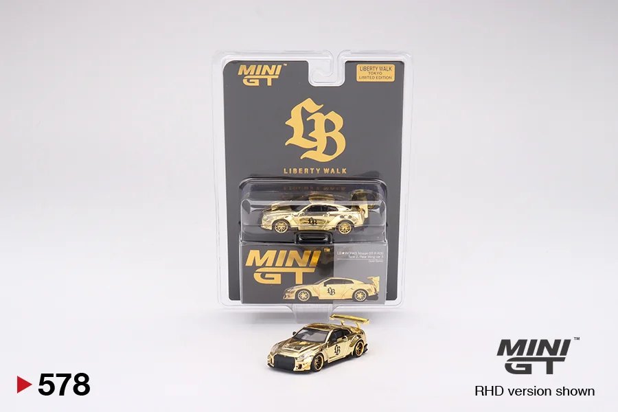 2023 LB★WORKS Nissan GT-R Type 2 (R35) Gold: No Package: Image 4
