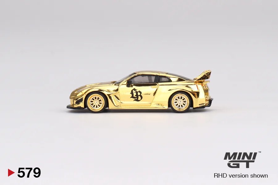 2023 LB-Silhouette Works GT Nissan 35GT-RR Ver. 1 Gold: No Package: Image 3