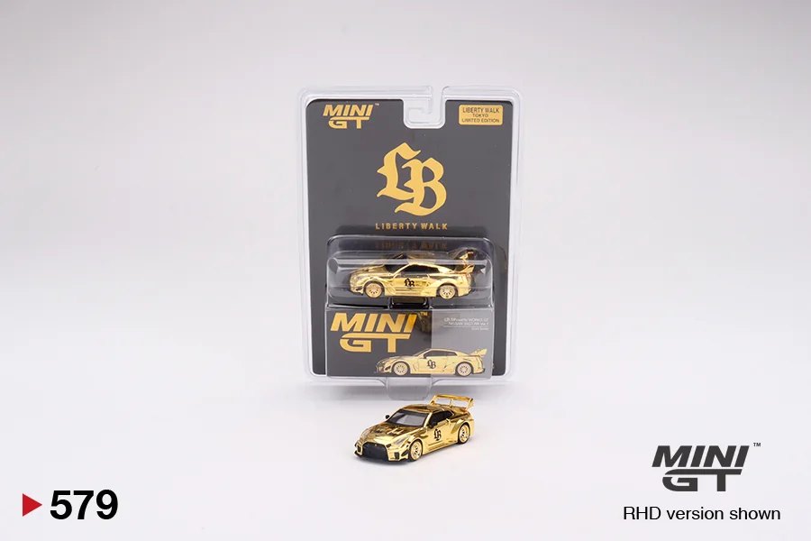2023 LB-Silhouette Works GT Nissan 35GT-RR Ver. 1 Gold: No Package: Image 4