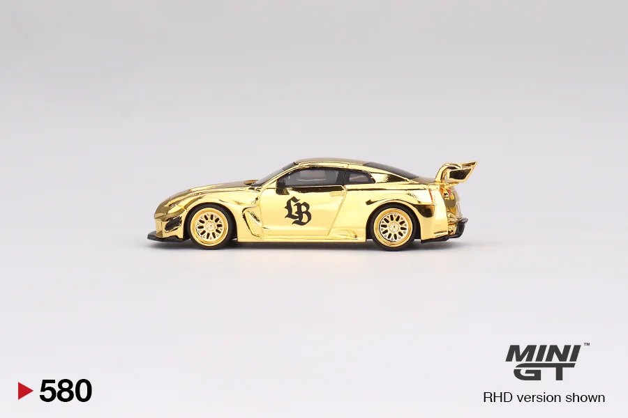 2023 LB-Silhouette Works GT Nissan 35GT-RR Ver. 2 Gold: No Package: Image 3