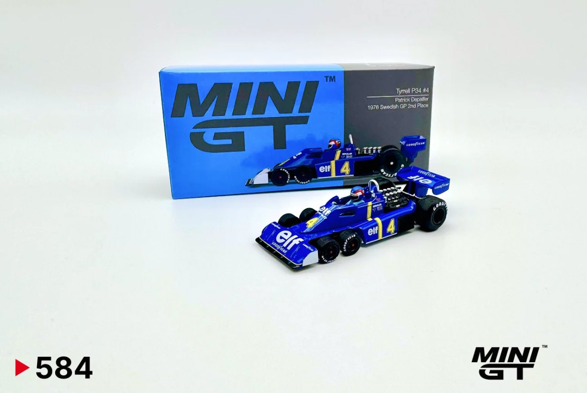 2024 Tyrell P34 #4 Patrick Depailler 1976 Swedish GP 2nd Place: No Package: Image 4