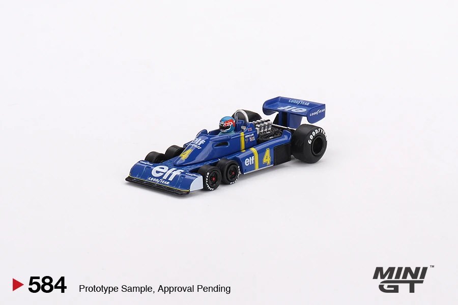 Hot Wheels Tyrell P34 #4 Patrick Depailler 1976 Swedish GP 2nd Place