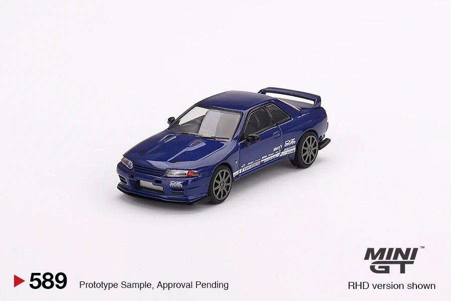 Hot Wheels Nissan Skyline GT-R Top Secret VR32 Metallic Blue