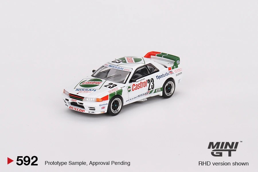 Hot Wheels Nissan Skyline GT-R (R32) Gr. A #23 1990 Macau Guia Race Winner