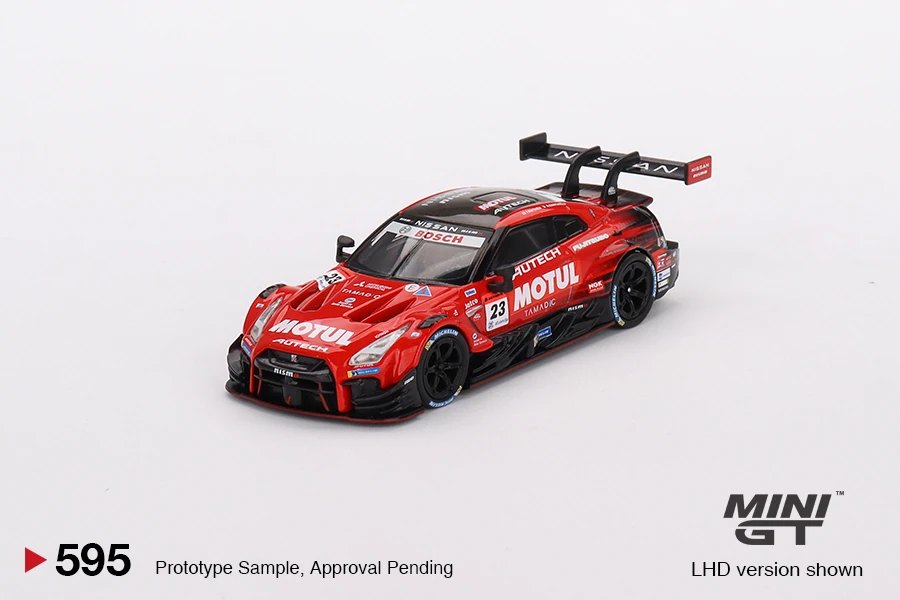 Hot Wheels Nissan GT-R Nismo GT500 SUPER GT Series 2021 #23 MOTUL AUTECH GT-R