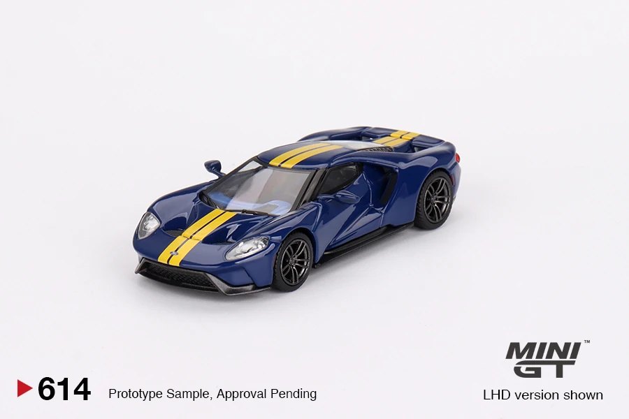 Hot Wheels Ford GT Sunoco Blue