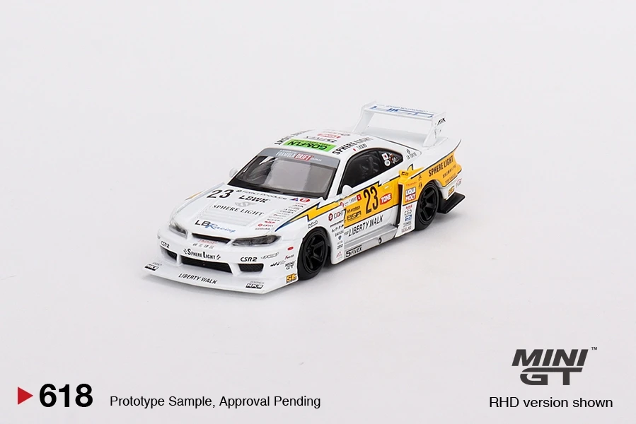 2024 Nissan LB-Silhouette S15 Silvia #23 2022 Goodwood Festival of Speed White: Box: Image 2