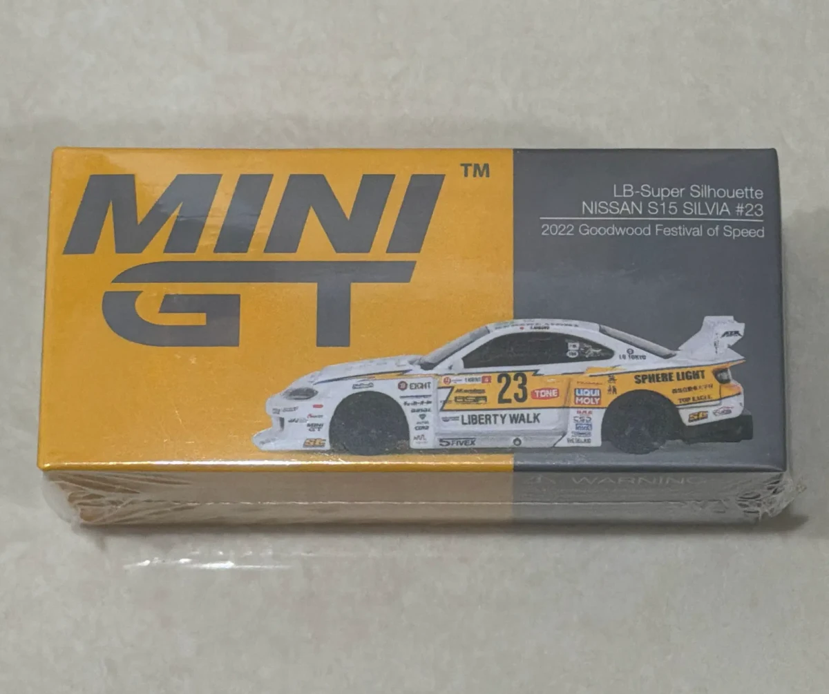 2024 Nissan LB-Silhouette S15 Silvia #23 2022 Goodwood Festival of Speed White: Box: Image 3