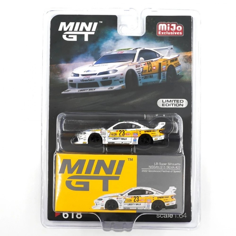 Hot Wheels Nissan LB-Silhouette S15 Silvia #23 2022 Goodwood Festival of Speed