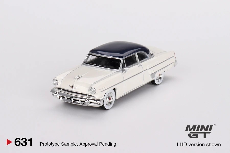 Hot Wheels Lincoln Capri 1954 Arctic White / Atlantic Blue