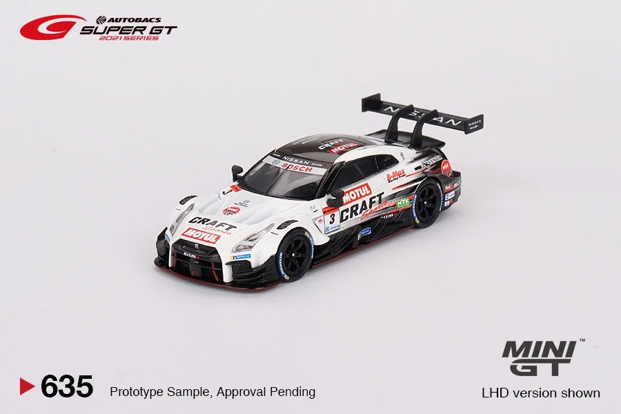 Hot Wheels Nissan GT-R Nismo GT500 #12 Team Impul 2021 Super GT Series