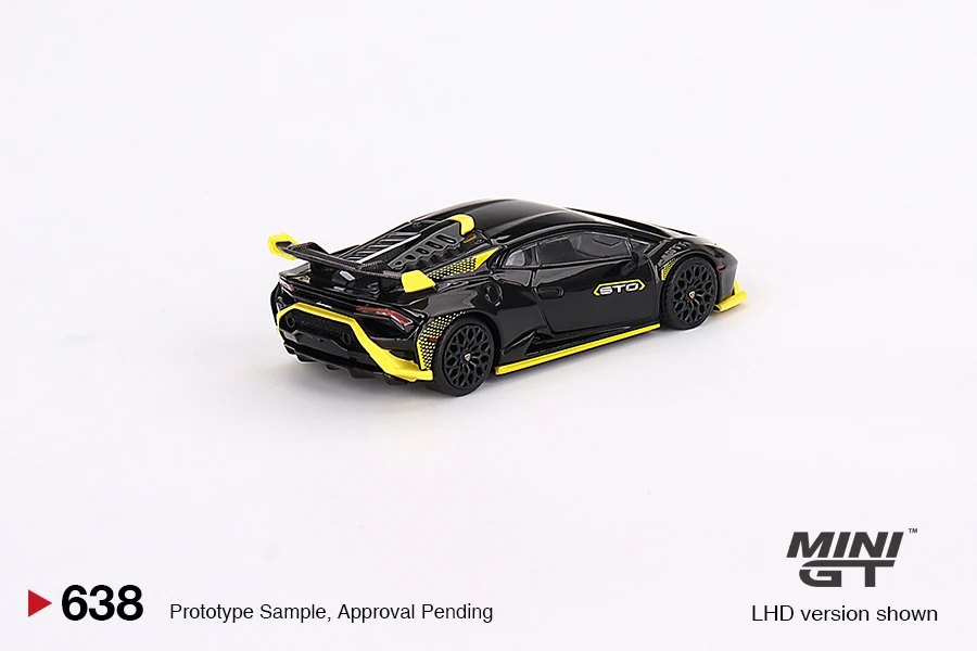 2024 Lamborghini Huracán STO Nero Noctis Black: Image 3