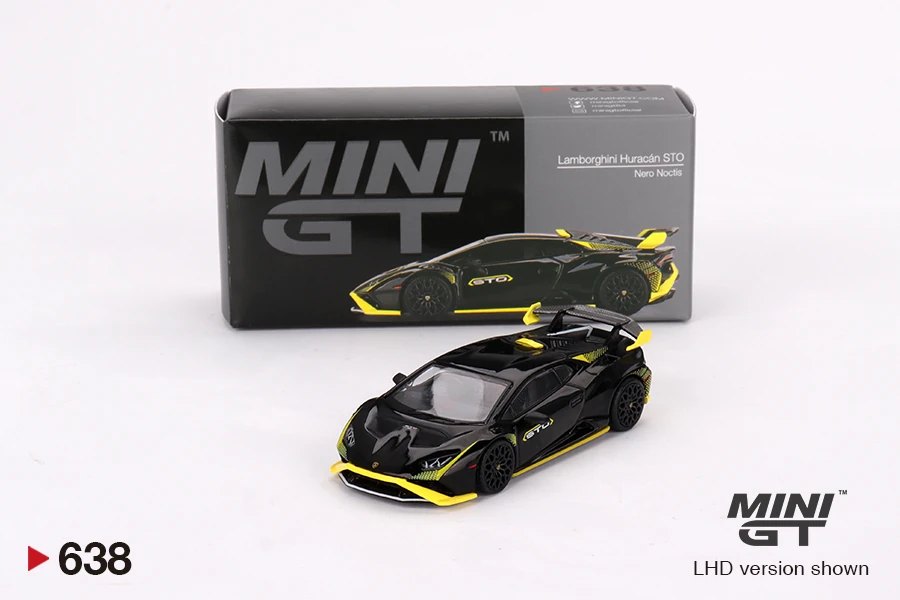 Hot Wheels Lamborghini Huracán STO Nero Noctis