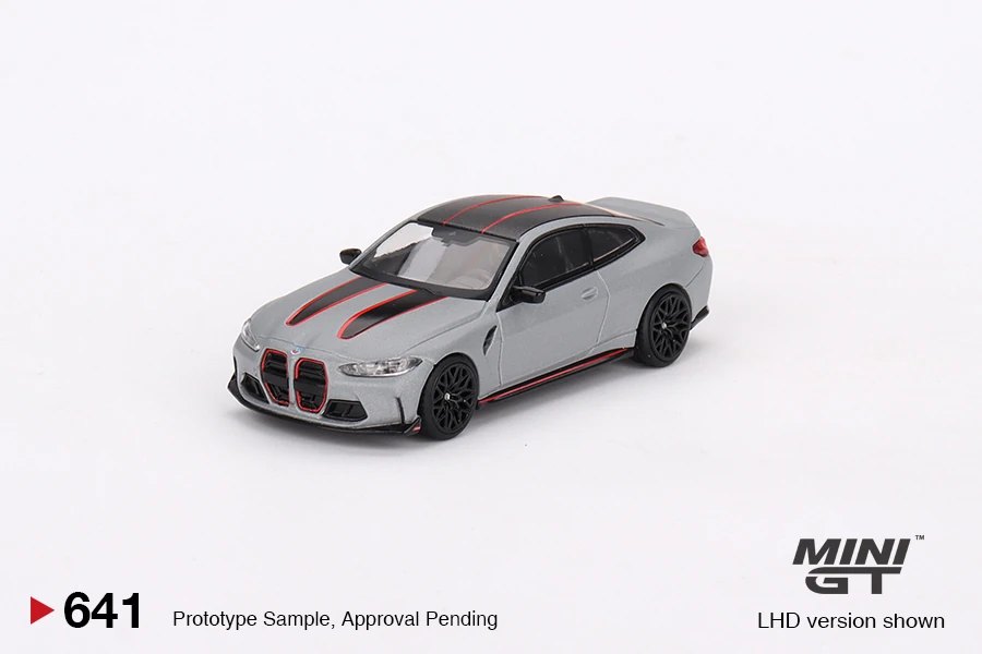 Hot Wheels BMW M4 CSL (G82) Frozen Brooklyn Grey Metallic