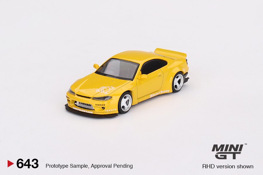 2024 Nissan Silvia (S15) Rocket Bunny Bronze Yellow Yellow: Image 2