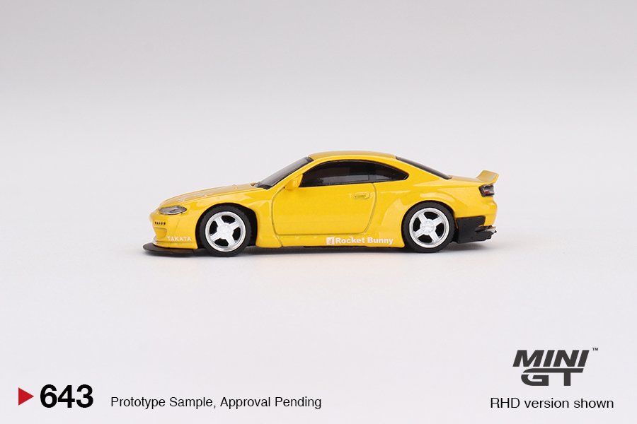 2024 Nissan Silvia (S15) Rocket Bunny Bronze Yellow Yellow: Image 3